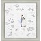 Flair Signature Mat Picture Frame, Photo Frame Wedding Guest Book Alternative, Autograph Picture Mat for Signature Board, Wedding Celebrations Graduations Support Encouragement or Retirement